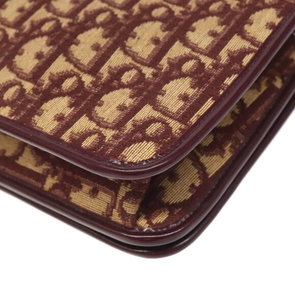 Christian Dior Trotter Canvas Chain Shoulder Bag - Picture 12 of 16